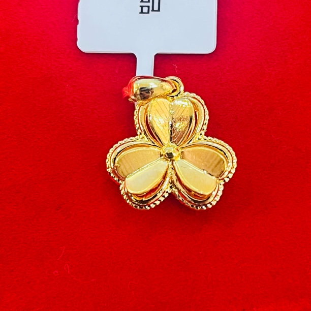 【莹莹专享】足金999 三叶草吊坠 ZP 1.26