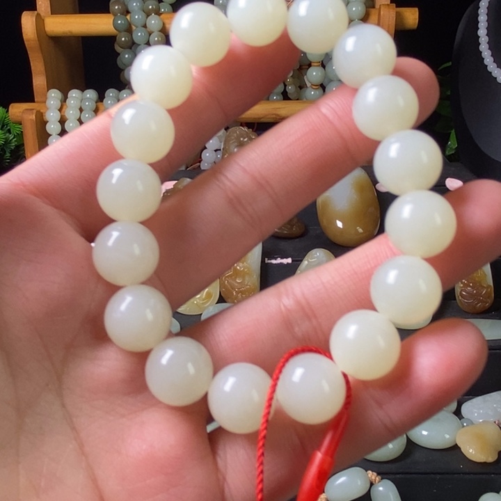 和田玉手链未镶嵌