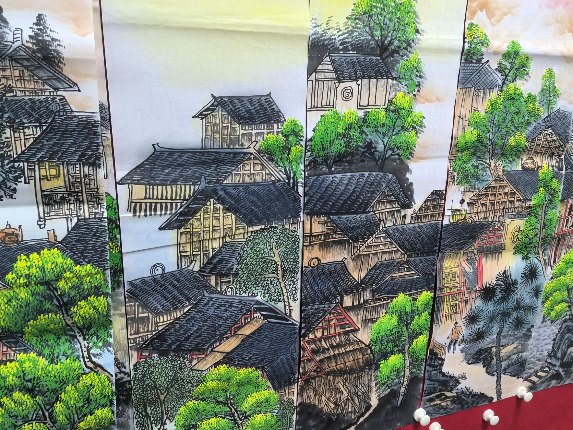 【马李】精品四条屏装饰画通用链接
