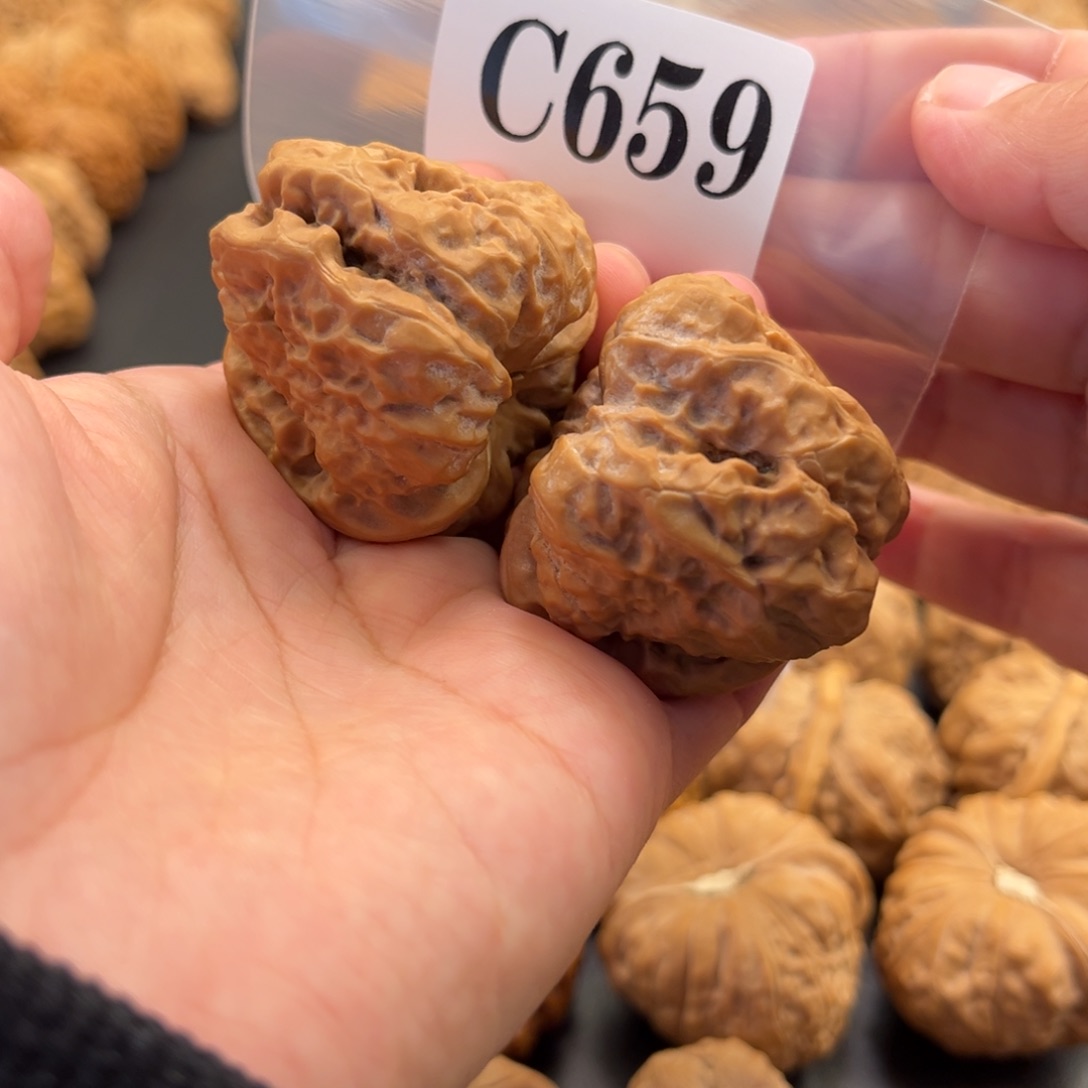 文玩核桃把件蛙蛙精品41肚43