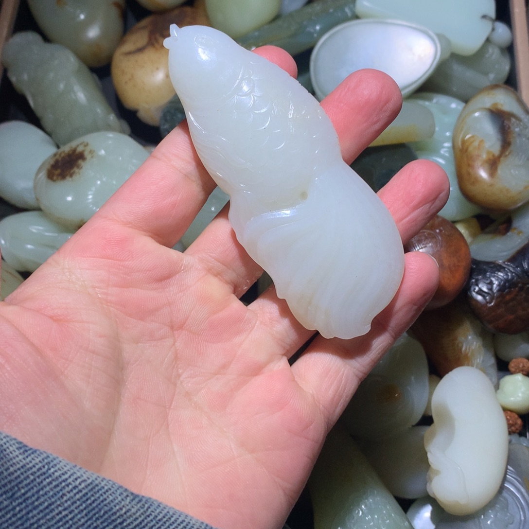 和田玉（糖玉）未镶嵌挂件