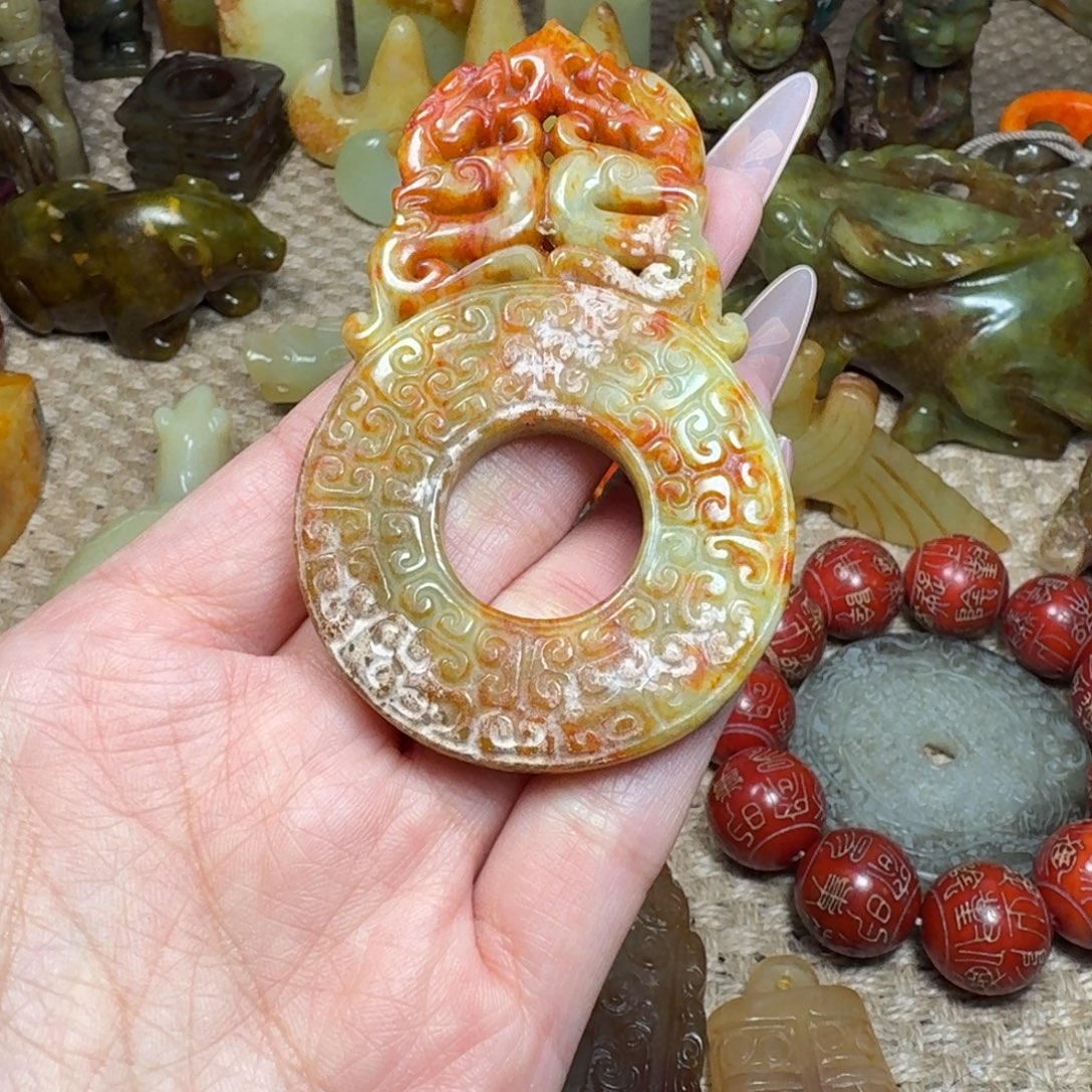 白玉菩提吊坠挂件