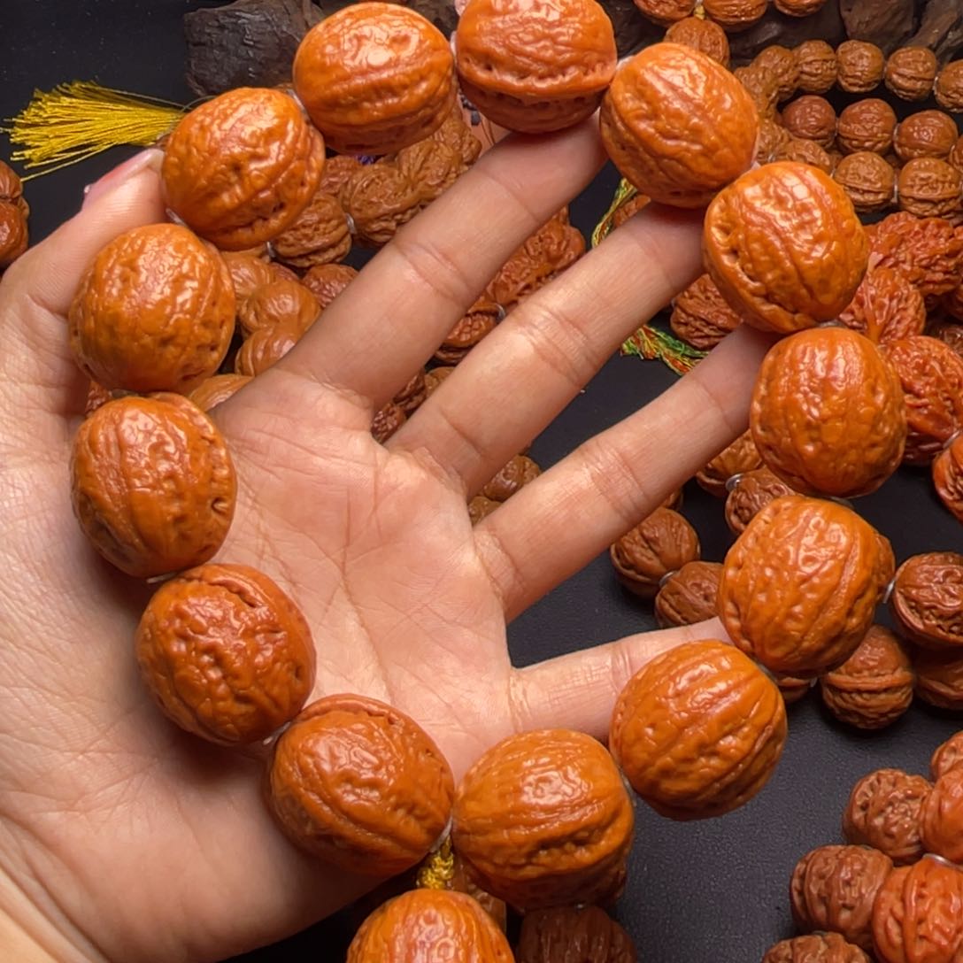 文玩核桃手串金枕大枣