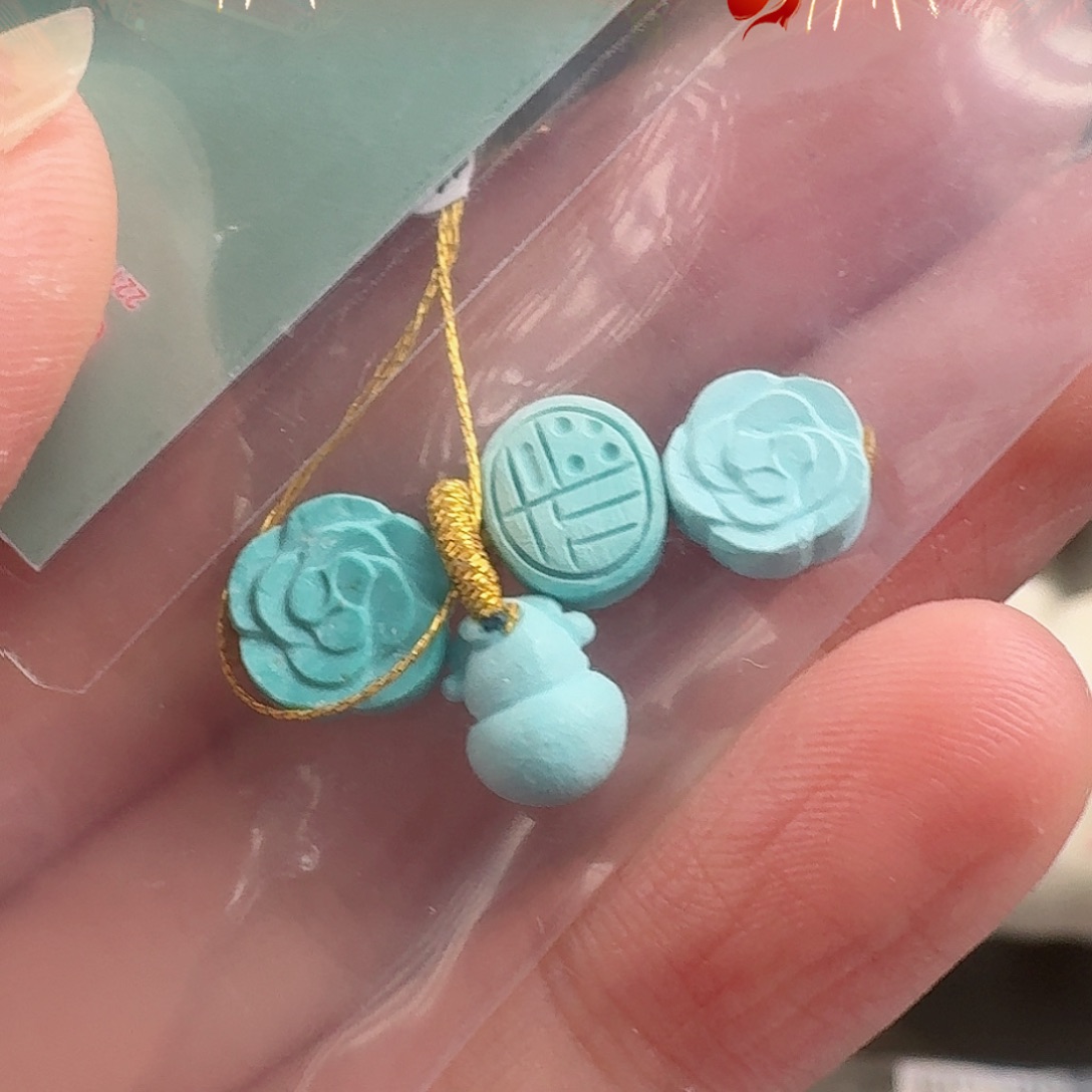 绿松石珠宝奇石未镶嵌