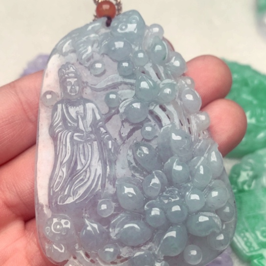 翡翠吊坠(不含链)未镶嵌
