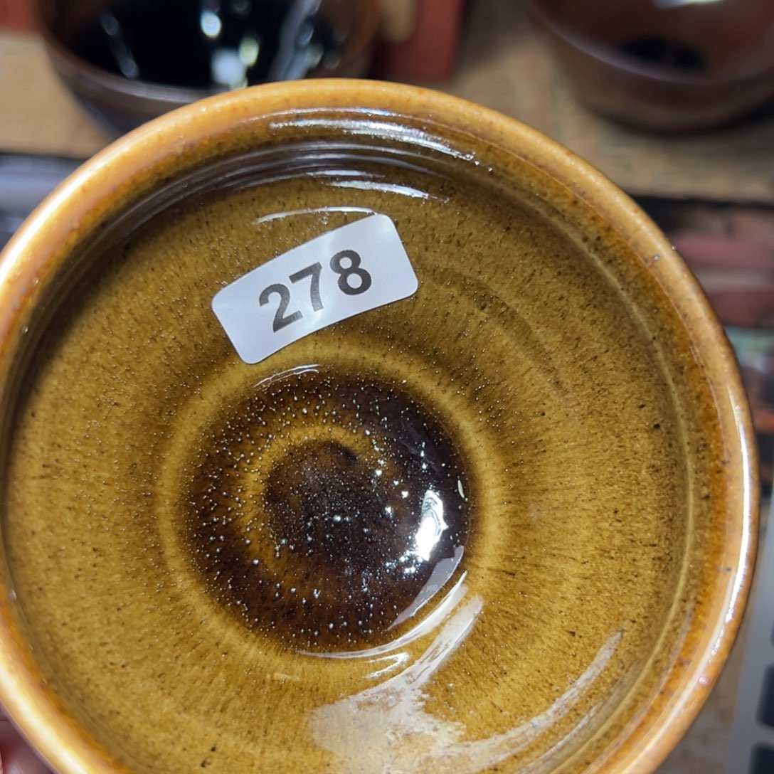 茶盏全手工原矿原釉建盏