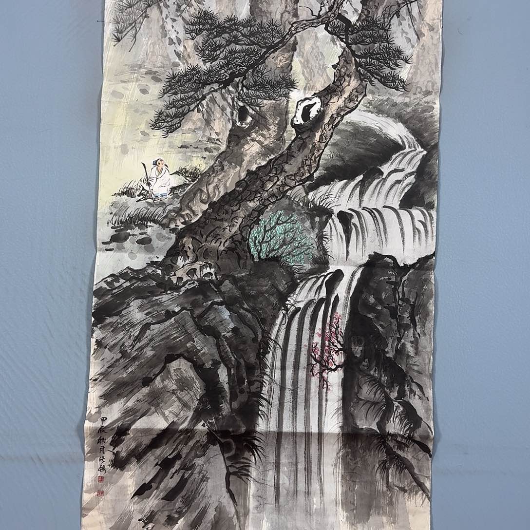 方***石国画1028 牡丹一如您