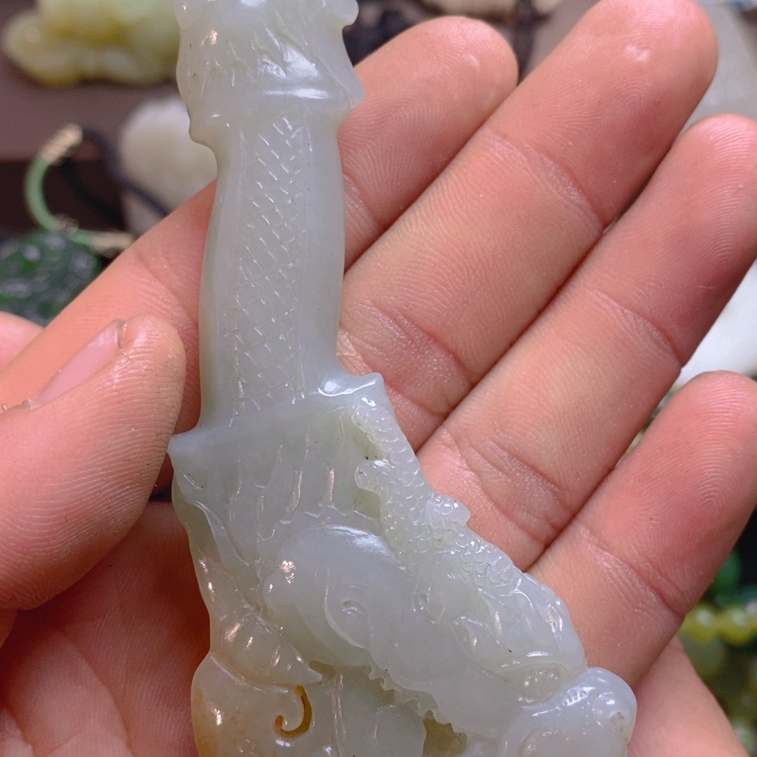 未镶嵌手链和田玉（糖玉）