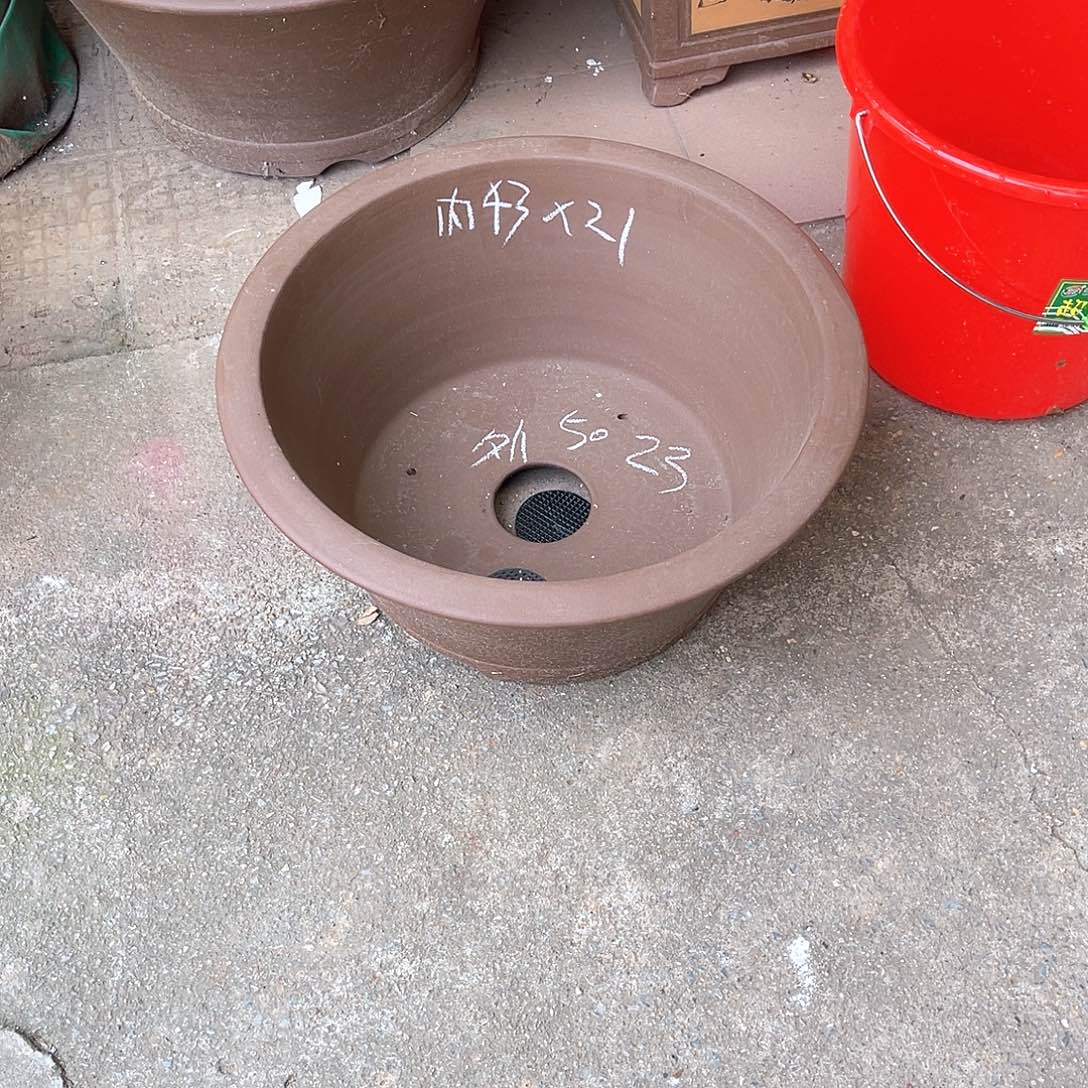 紫砂花盆大碗盆一个