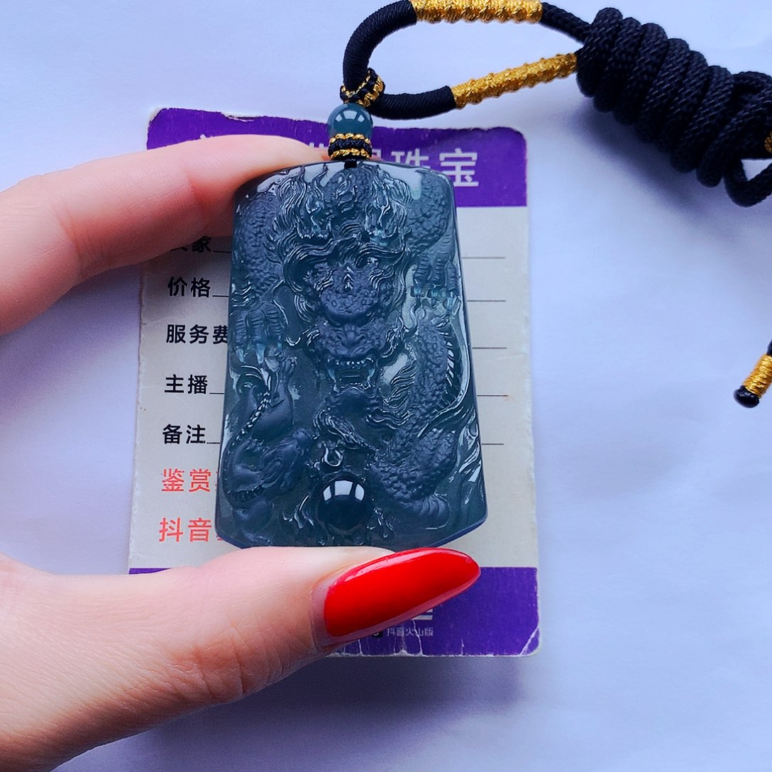 *****翡翠未镶嵌颈饰纯天然A货翡翠，挂件