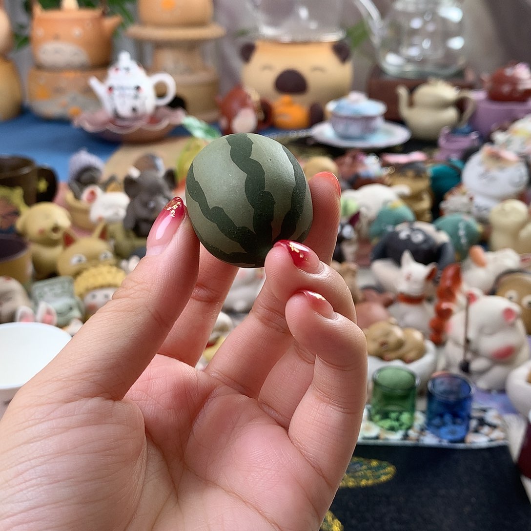 茶宠紫砂手工制作