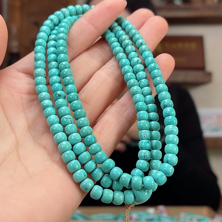 18K金镶嵌绿松石珠宝奇石