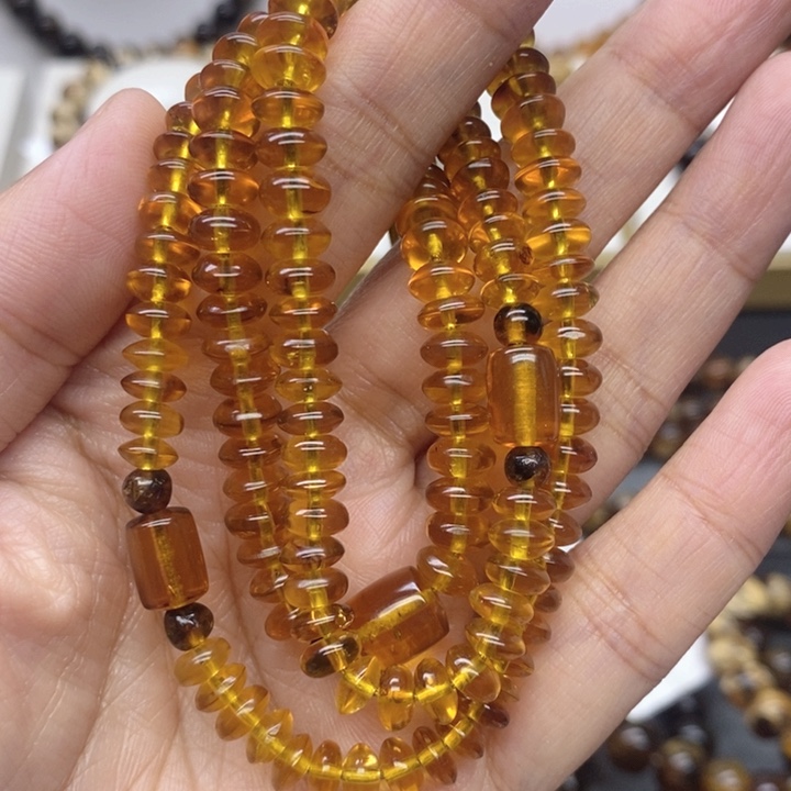 琥珀颈饰未镶嵌琥珀6