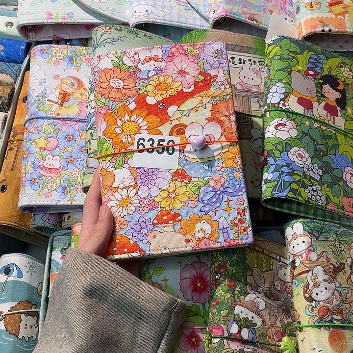 织绣a6活页不送纸6356