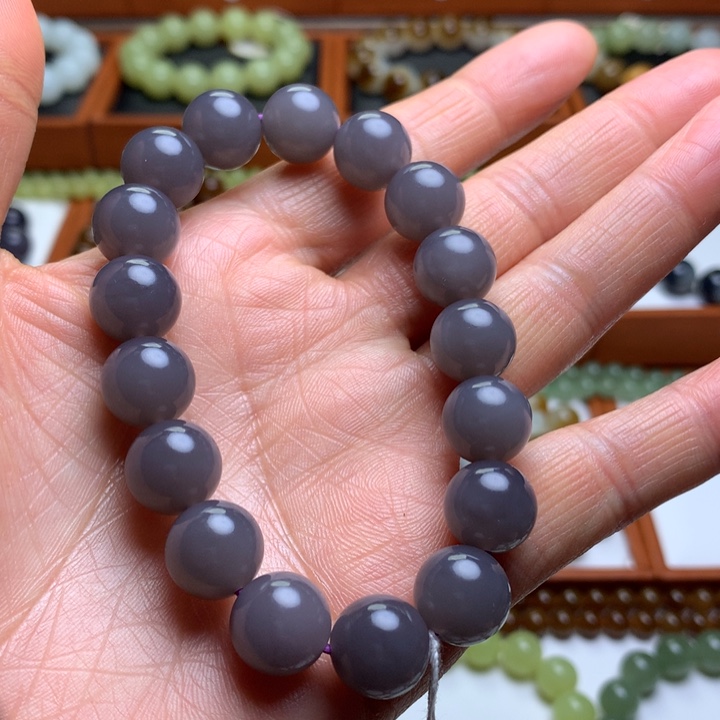 和田玉手串未镶嵌