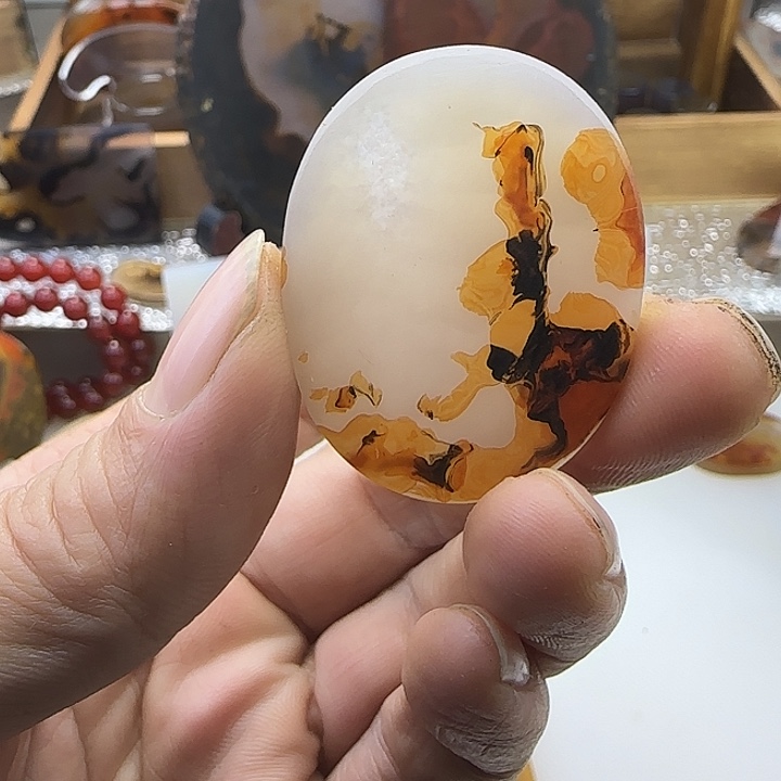 玛瑙/玉髓未镶嵌颈饰