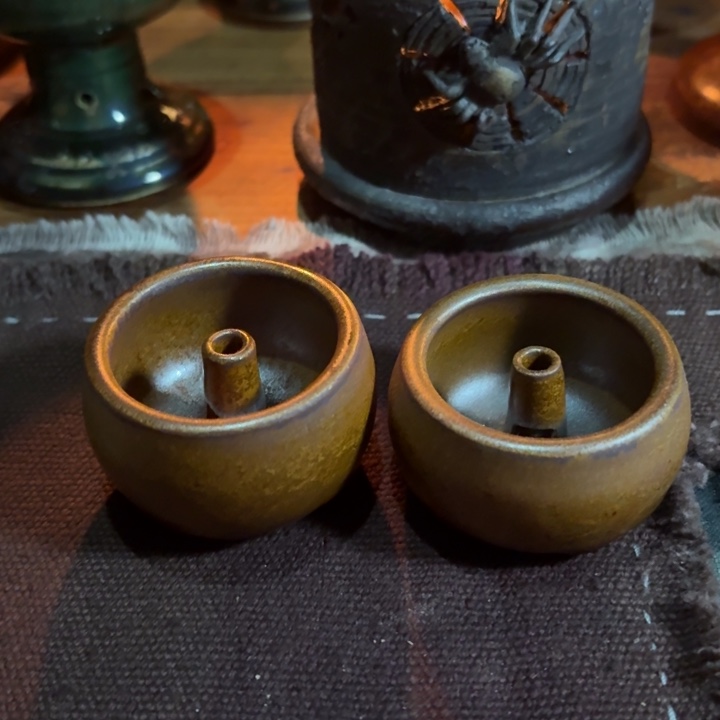 景德镇陶瓷艺术小油灯