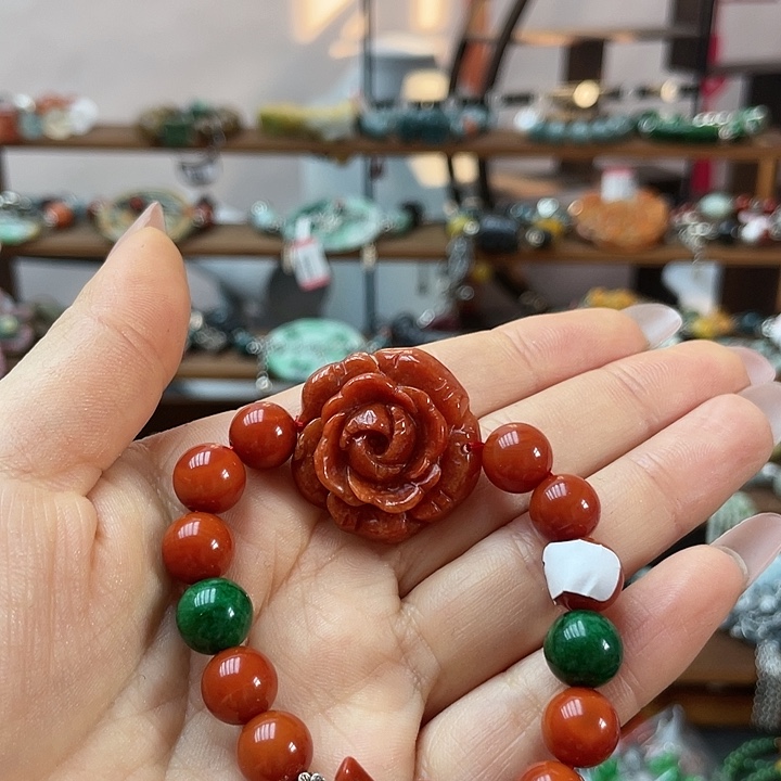 翡翠未镶嵌手链饰品