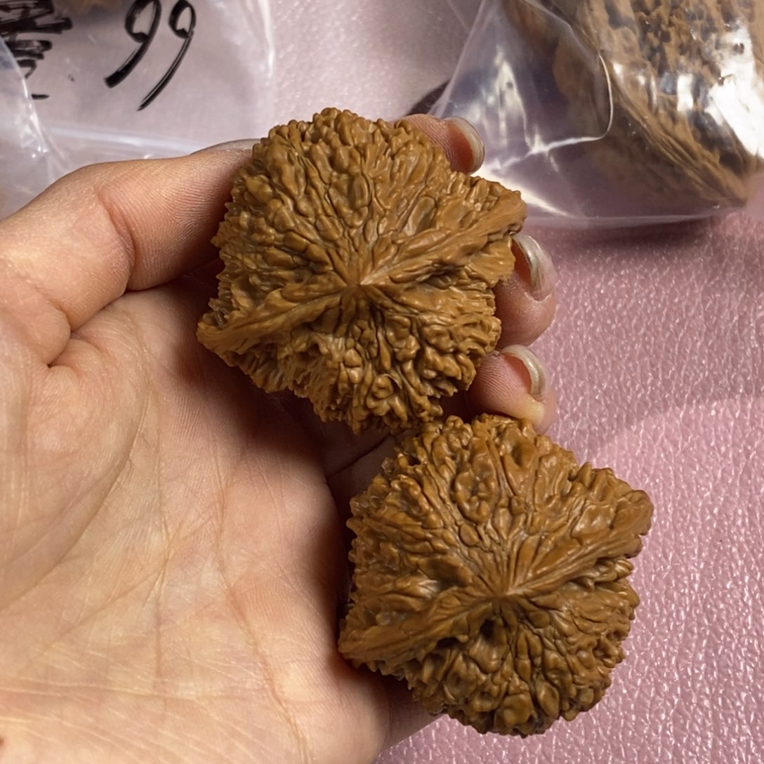 吊坠文玩核桃45星星150