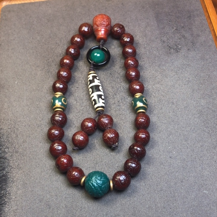 凤眼菩提吊坠凤眼