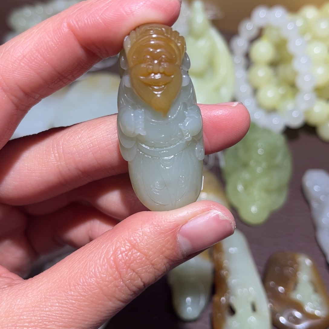 和田玉挂件未镶嵌