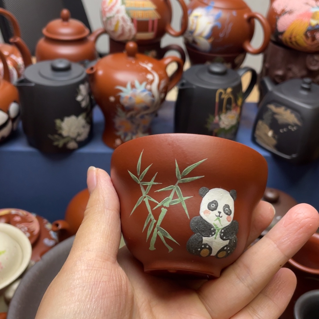 茶杯紫砂紫砂主人杯110cc