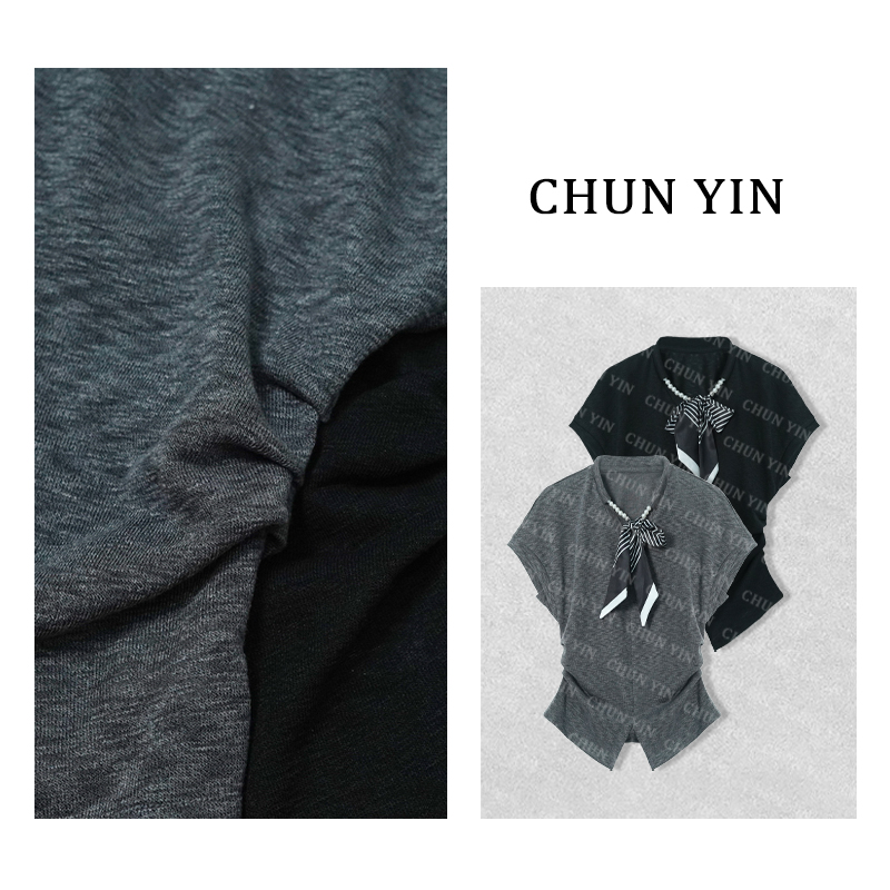 大雨【珍珠领带】高级感条纹领带街头时尚个性女上衣33653