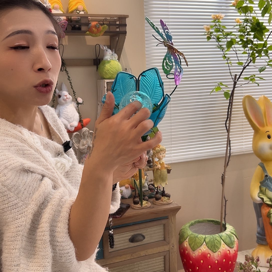 花园摆件红红火火