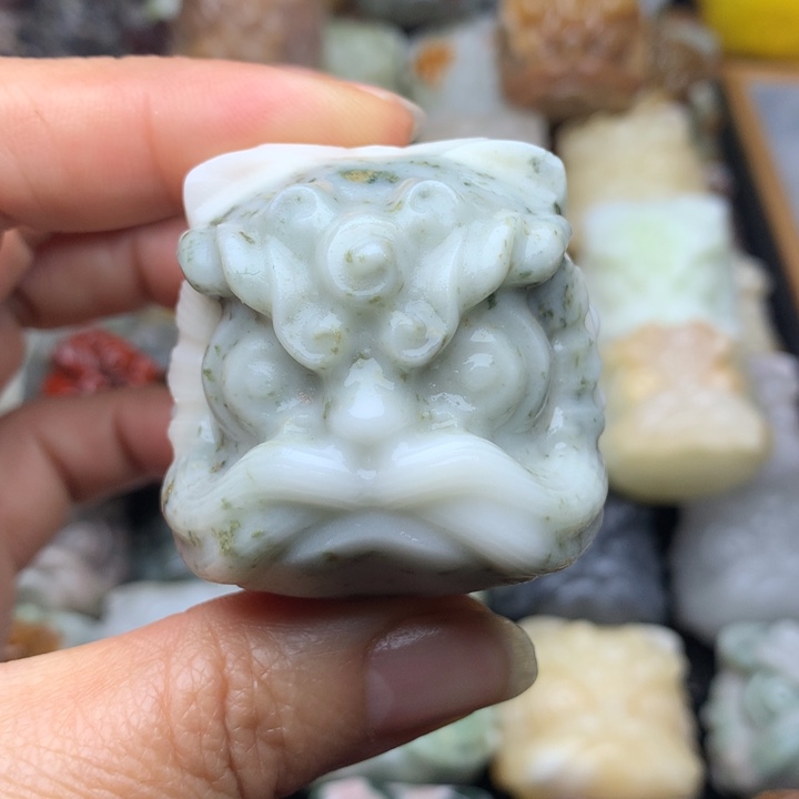 玛瑙/玉髓合金挂件