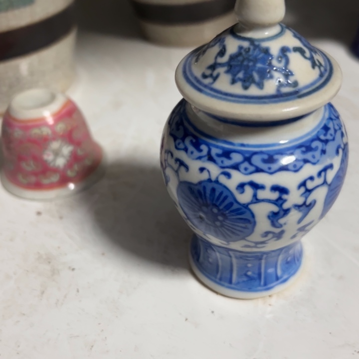 杯宁***W景德镇陶瓷小罐子