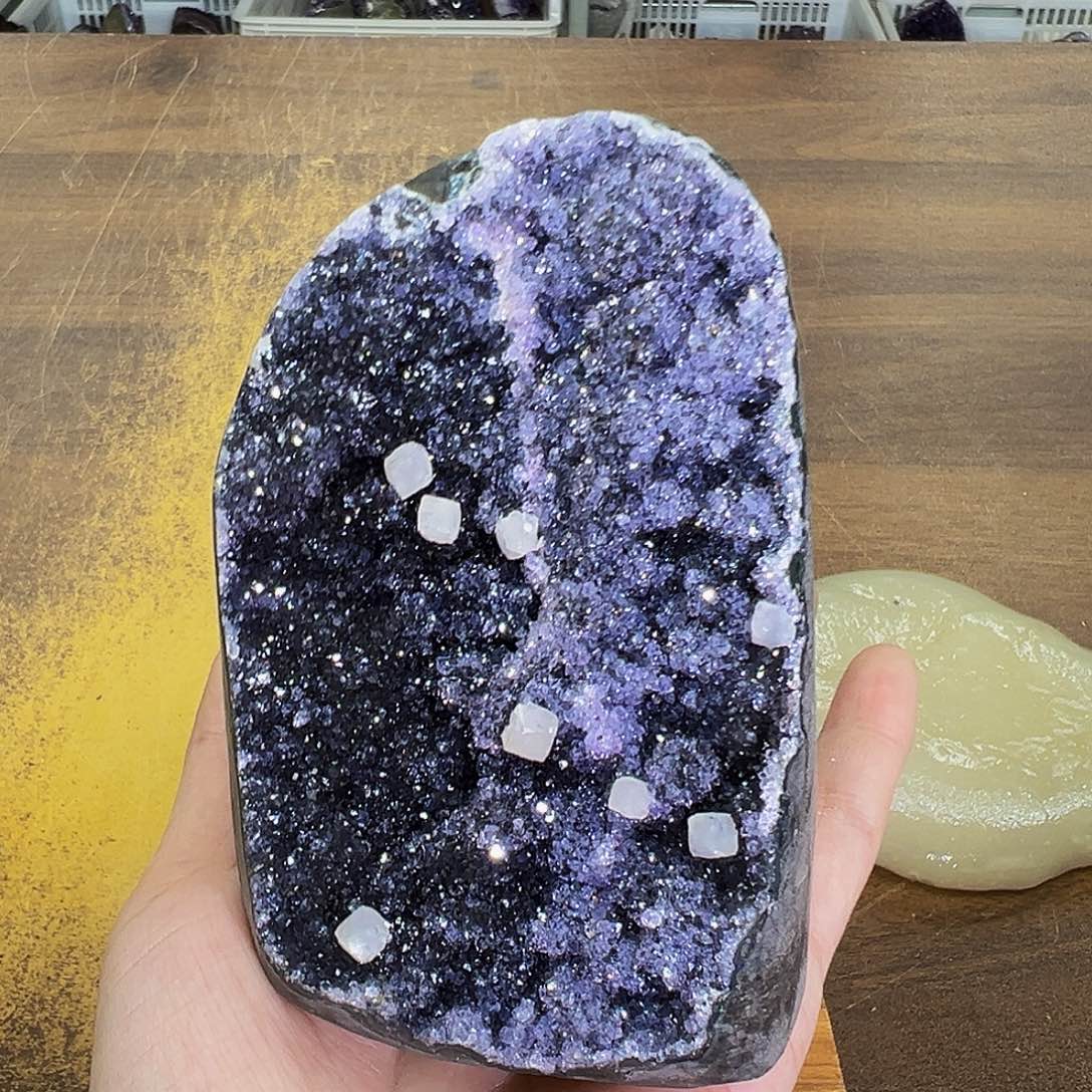 紫晶摆件未镶嵌福利