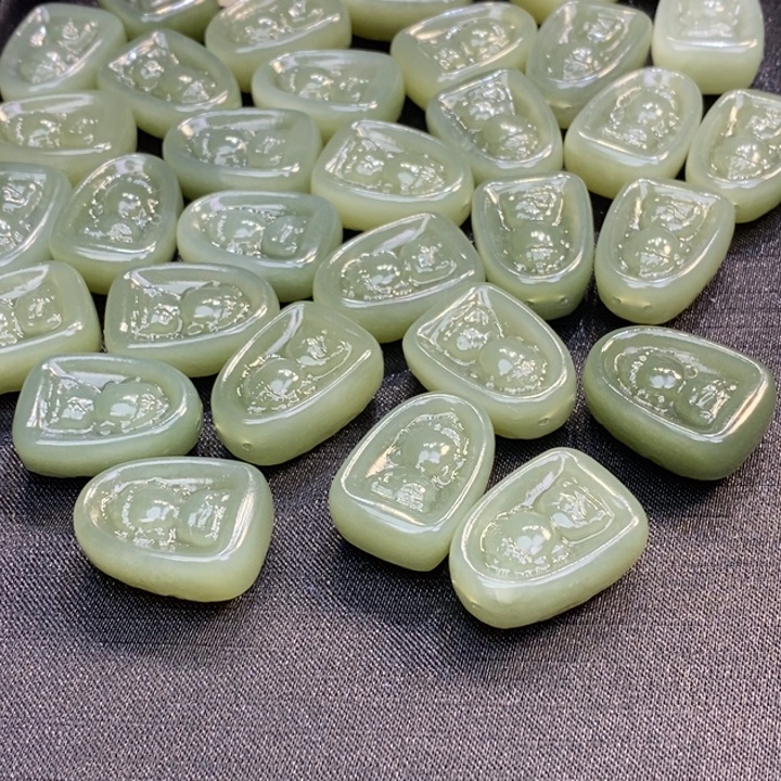 小***帽和田玉未镶嵌颈饰多样性发货一个