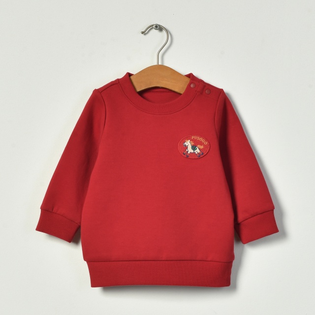 朴素耕儿童圆领卫衣ZMQZ04