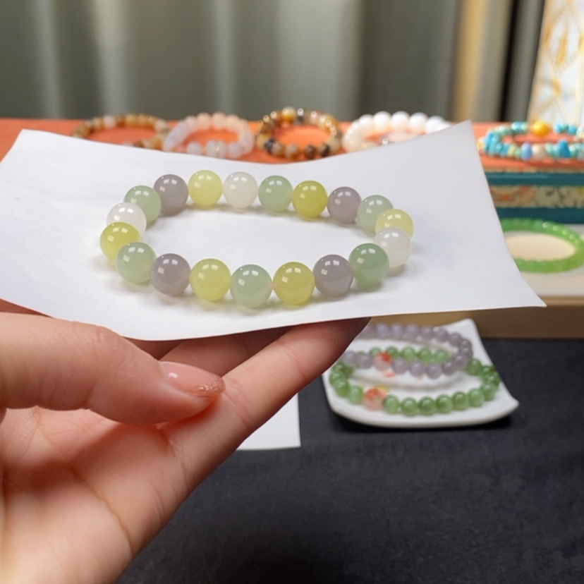 【闪购商品】未镶嵌手链和田玉（糖玉）