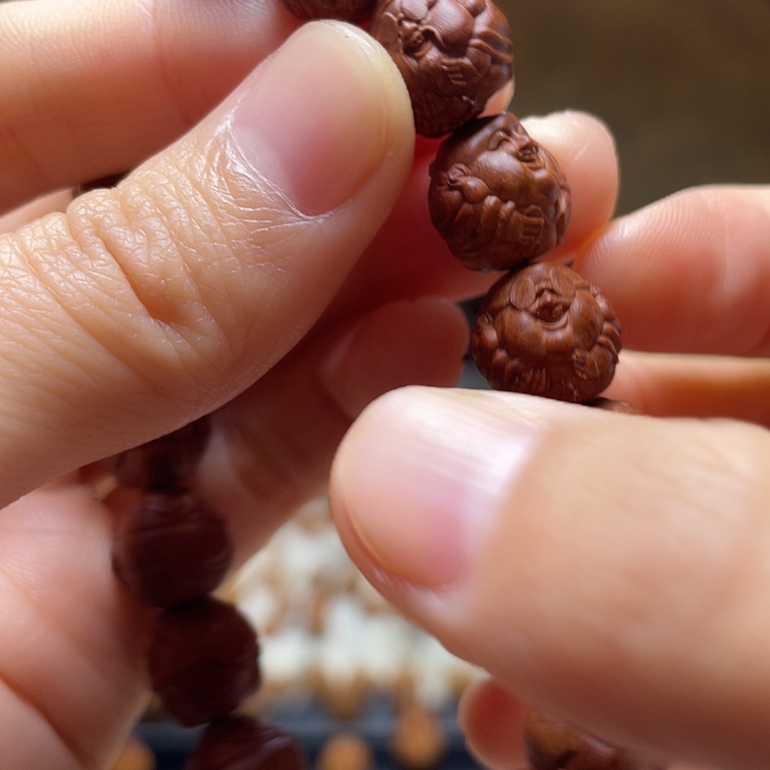 手串/手链橄榄核龙纹桃核 财迷