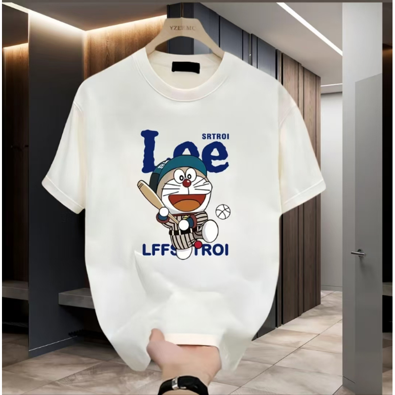 B粉丝 【一折福利】夏季潮牌男女同款百搭圆领T恤