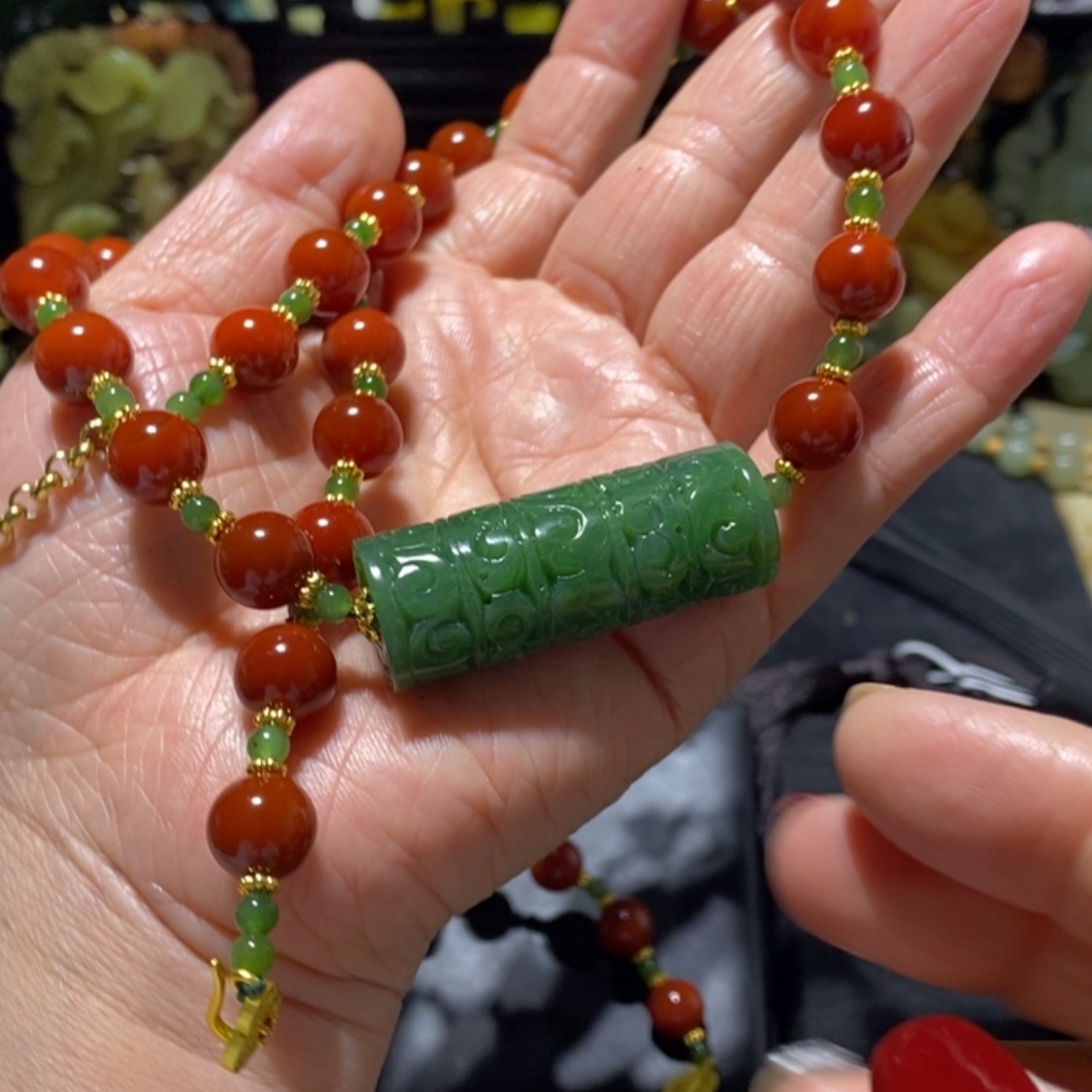 【闪购商品】和田玉颈饰未镶嵌