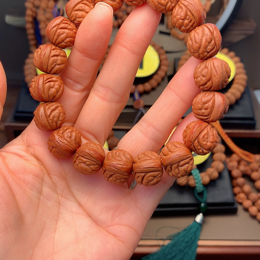 桃核手串荔枝新品16