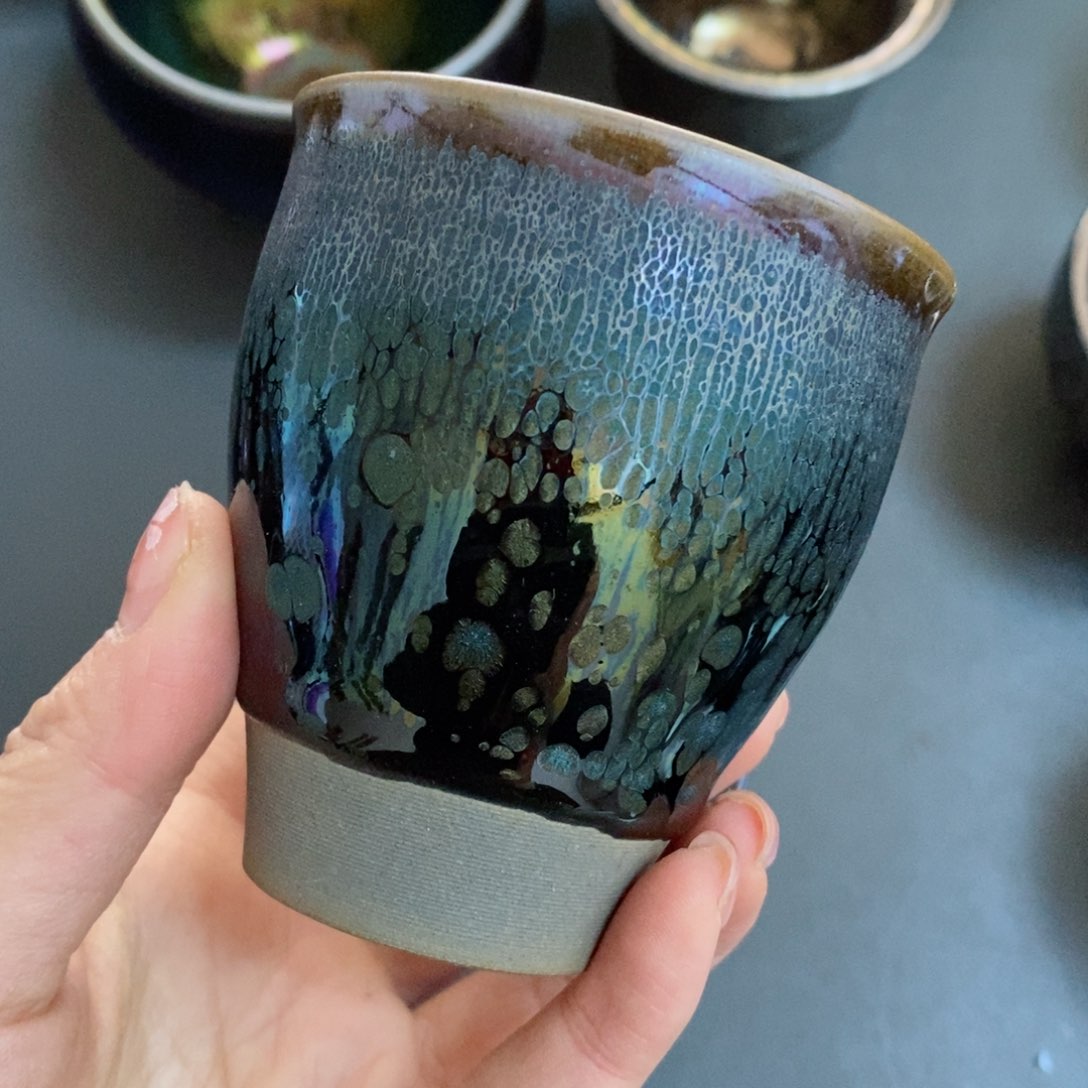 茶盏贵****）建窑建盏主人杯179