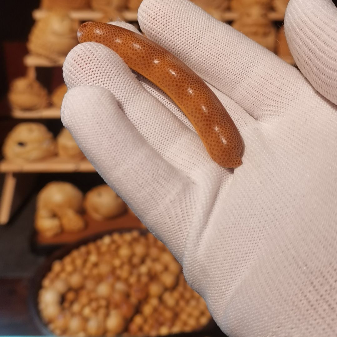 竹竹雕把件金蟾摆件配饰
