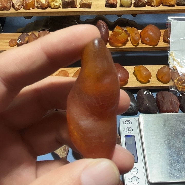 定制琥珀未镶嵌原