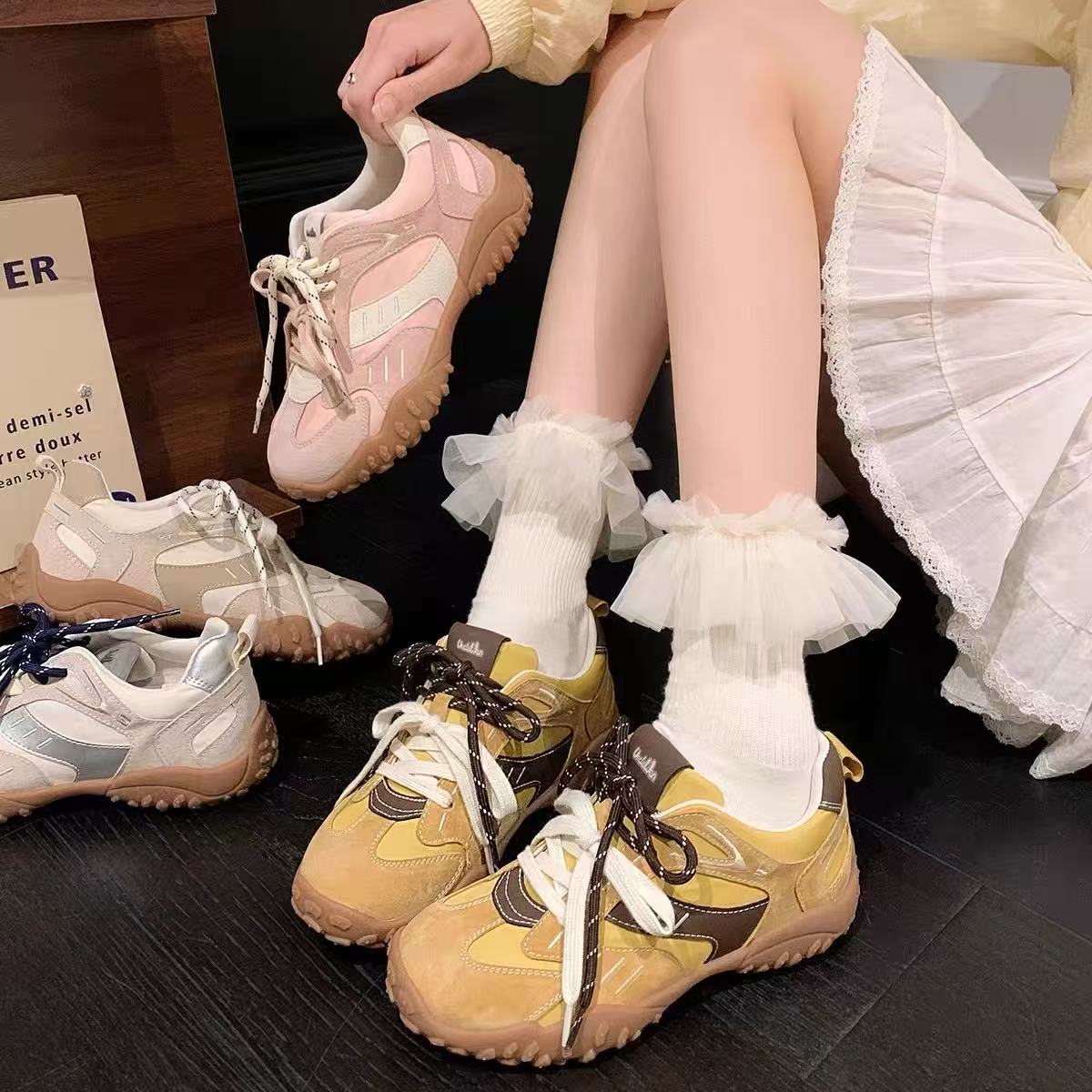 2010韩版潮流百搭软底休闲德训鞋