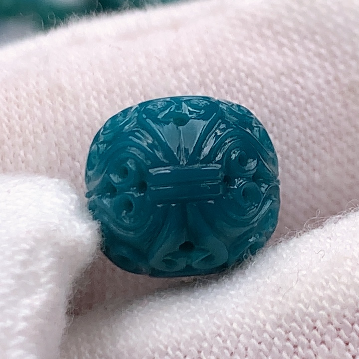绿松石车挂未镶嵌