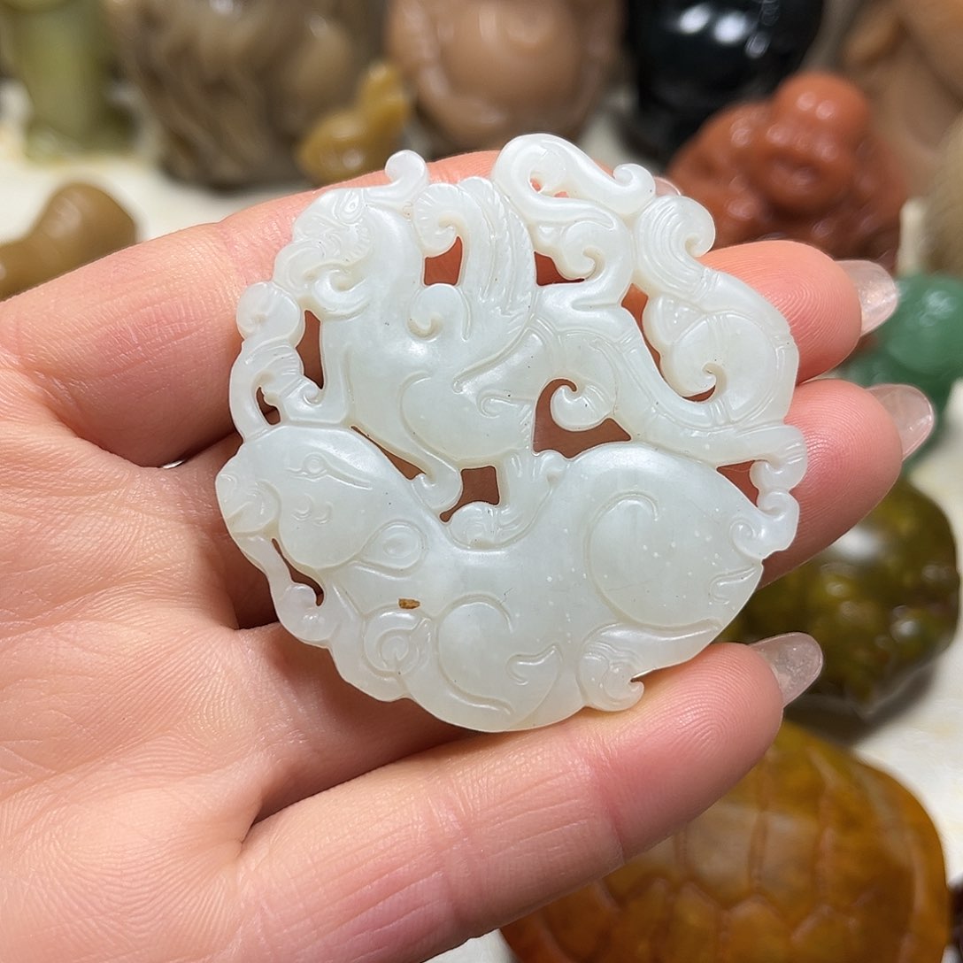 白玉菩提吊坠白玉菩提吊坠