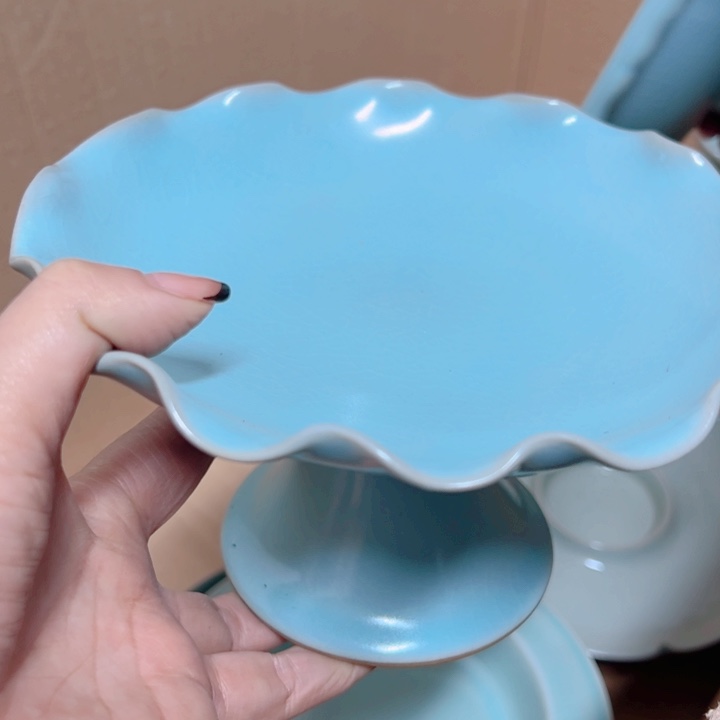 杯汝瓷原产地生产瑕品