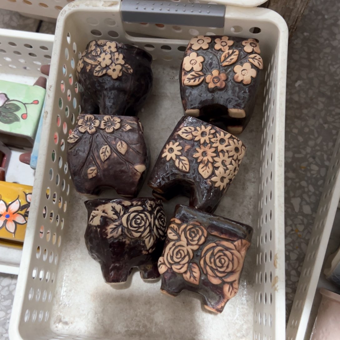陶瓷多肉小花盆@@2