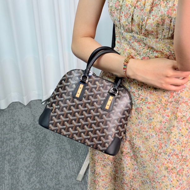 99新 Goyard 老花vendom mini 手提贝壳包 ww