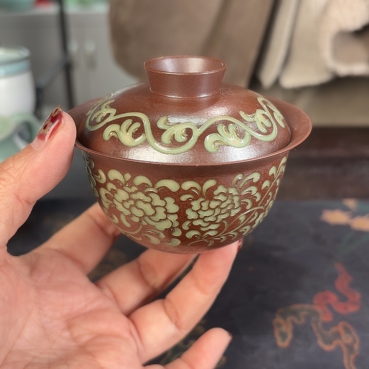 龙泉云间青瓷小米茶器