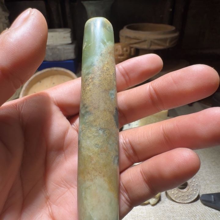 和田玉（糖玉）颈饰未镶嵌木*殊