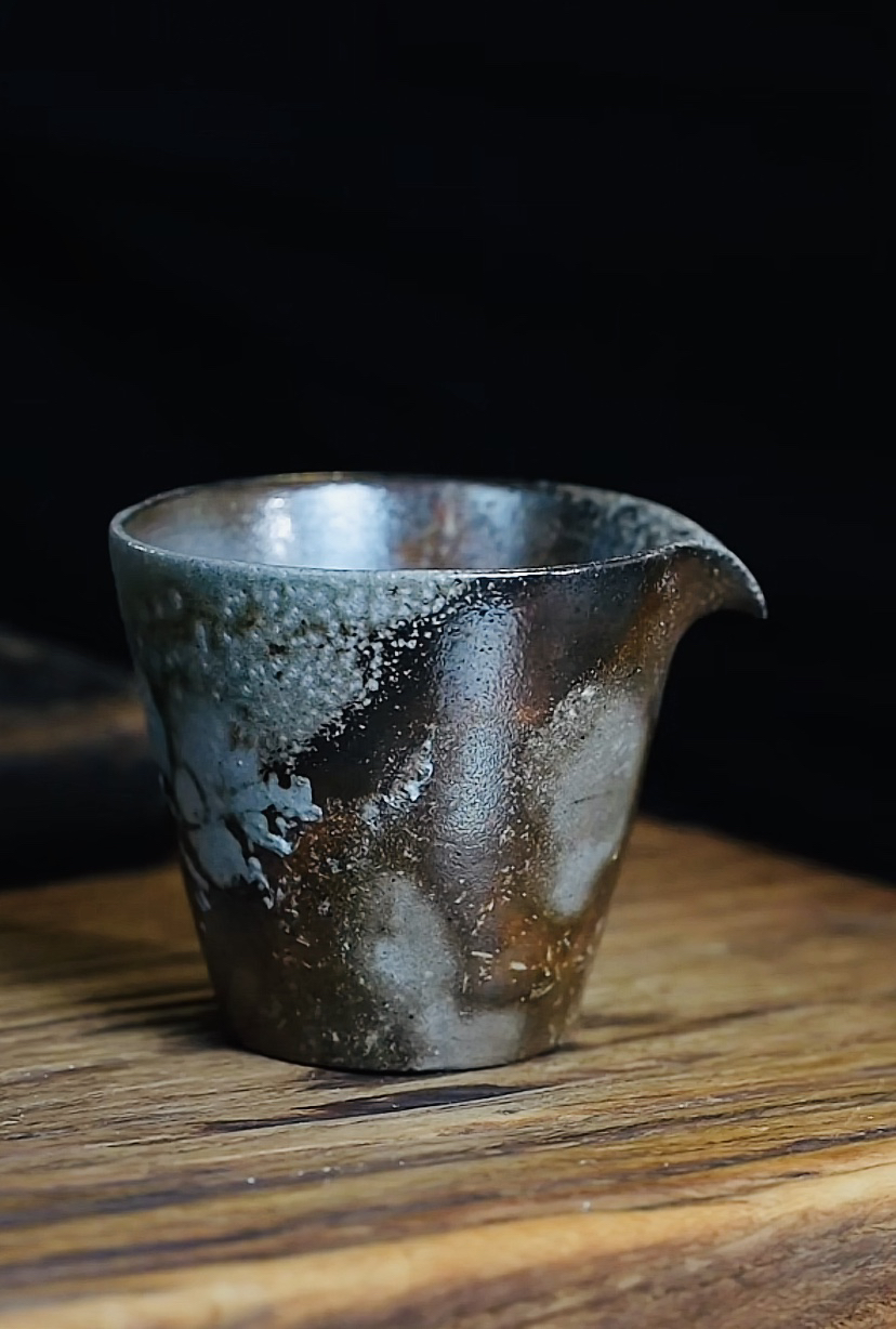 浪鬼柴烧 无我系列手工柴烧公道180ML